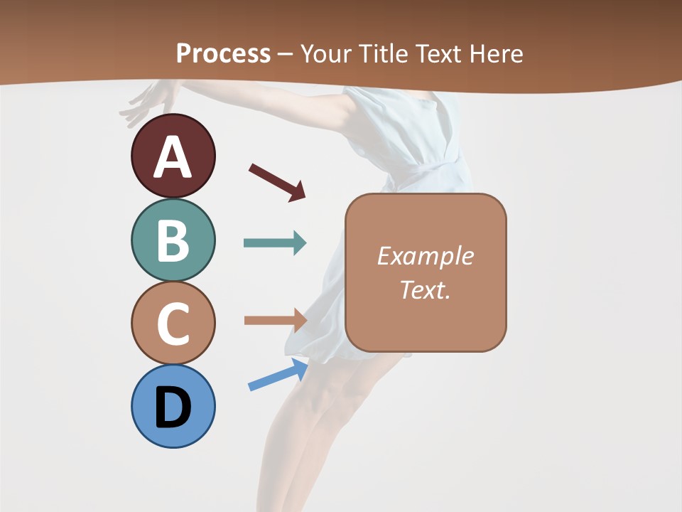 Stretching Gymnastic One PowerPoint Template