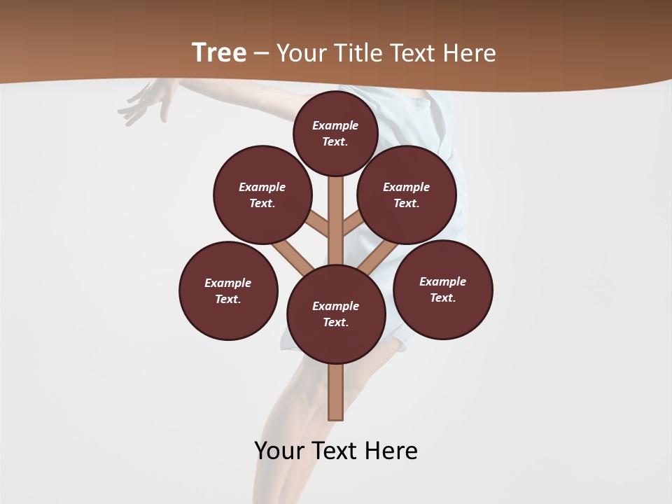 Stretching Gymnastic One PowerPoint Template