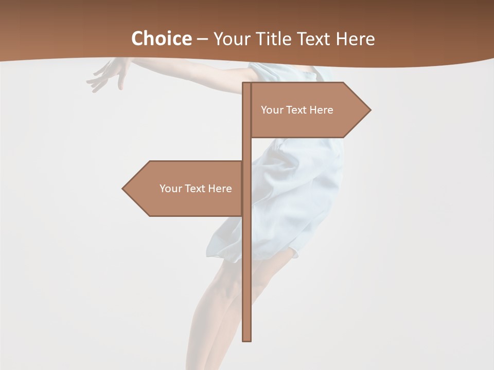 Stretching Gymnastic One PowerPoint Template