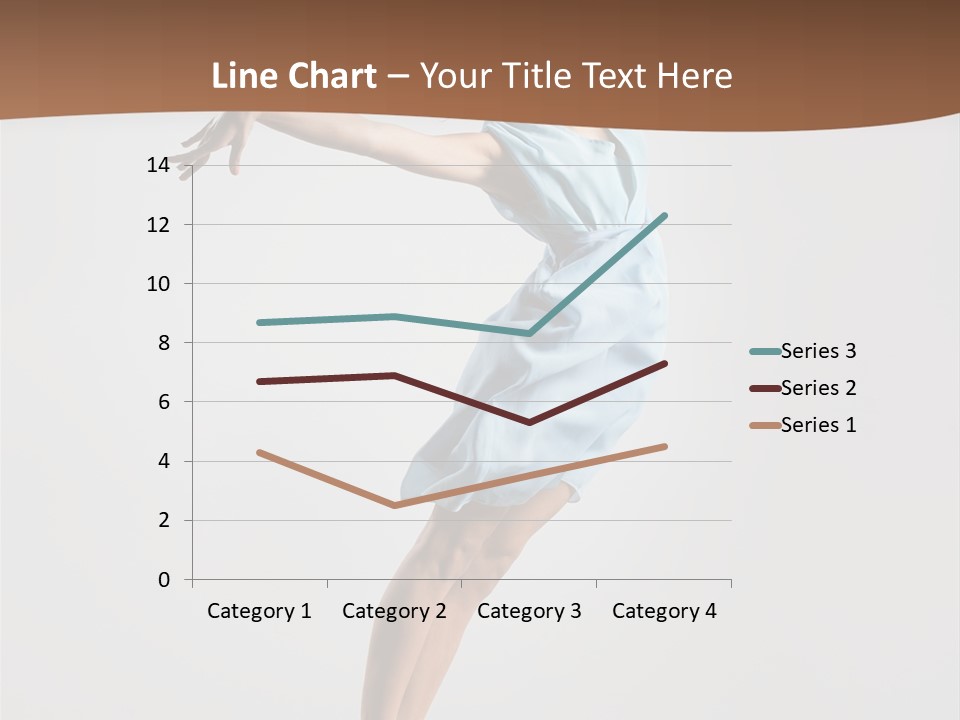 Stretching Gymnastic One PowerPoint Template