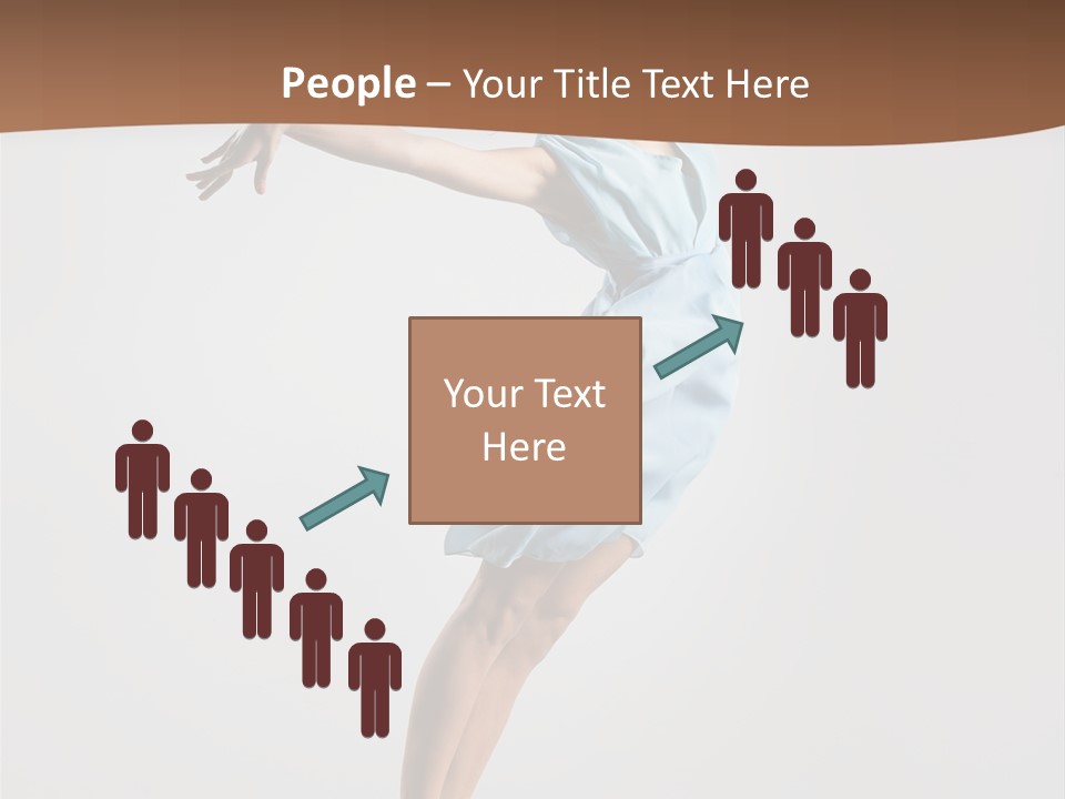 Stretching Gymnastic One PowerPoint Template