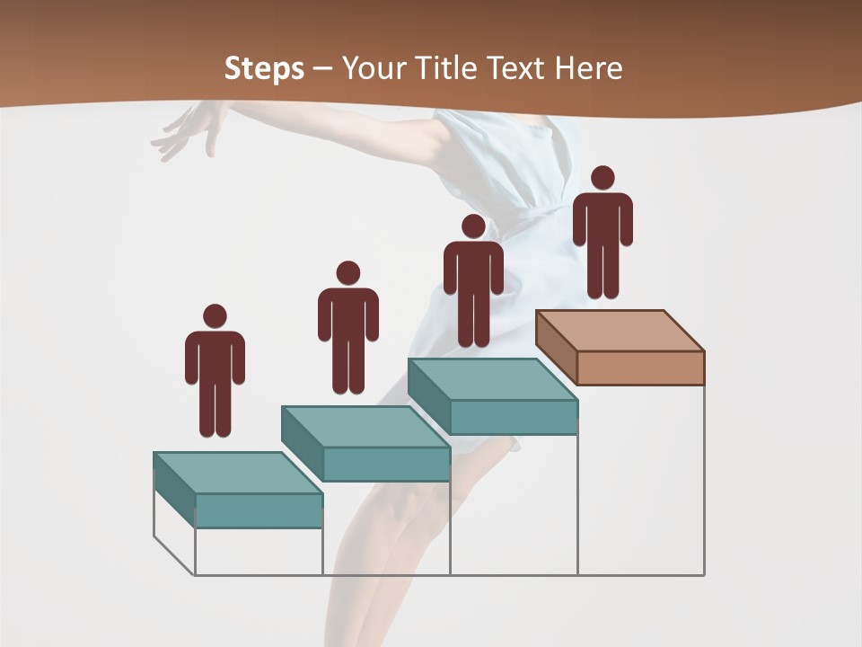 Stretching Gymnastic One PowerPoint Template