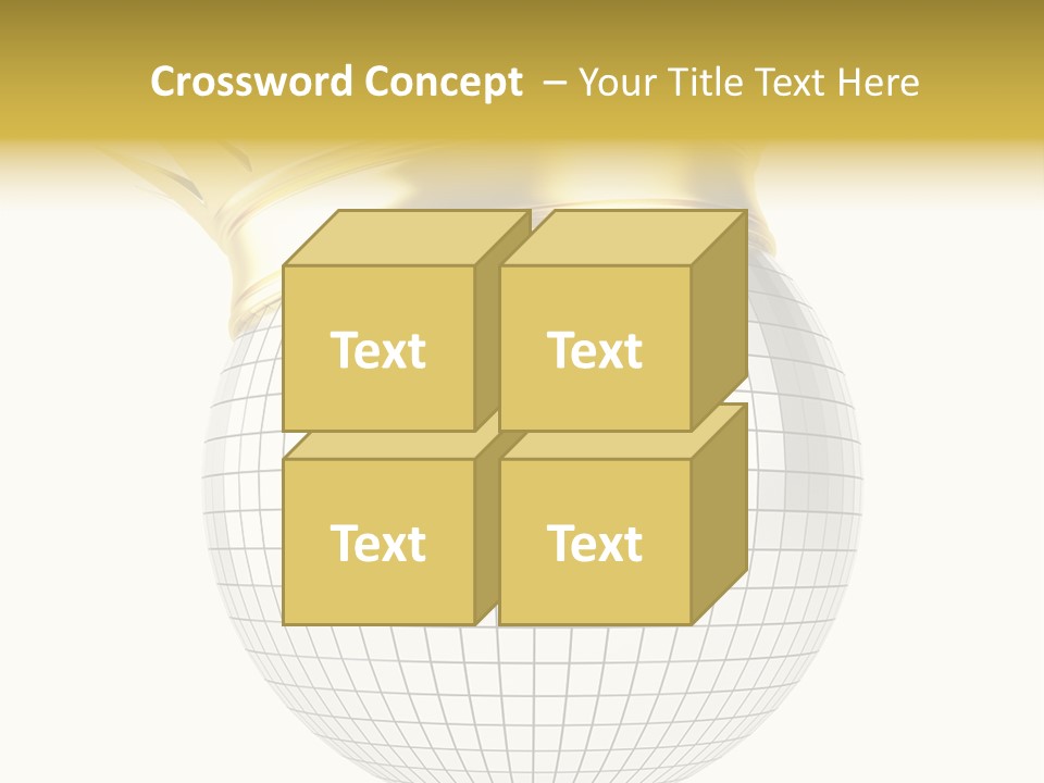 Elegant Disco Nightlife PowerPoint Template
