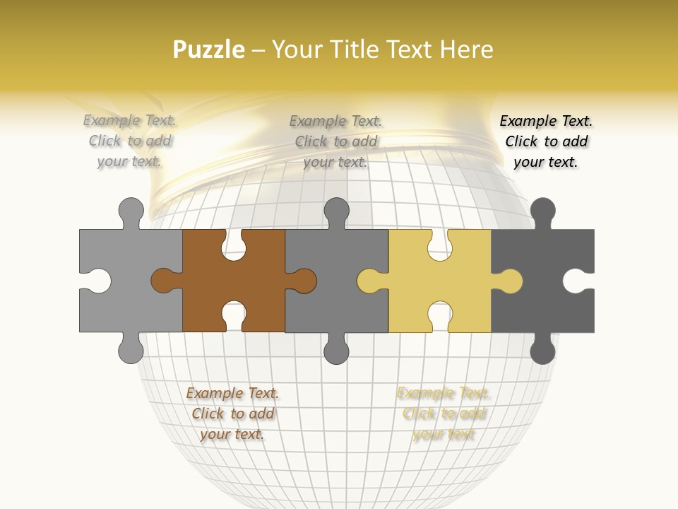 Elegant Disco Nightlife PowerPoint Template