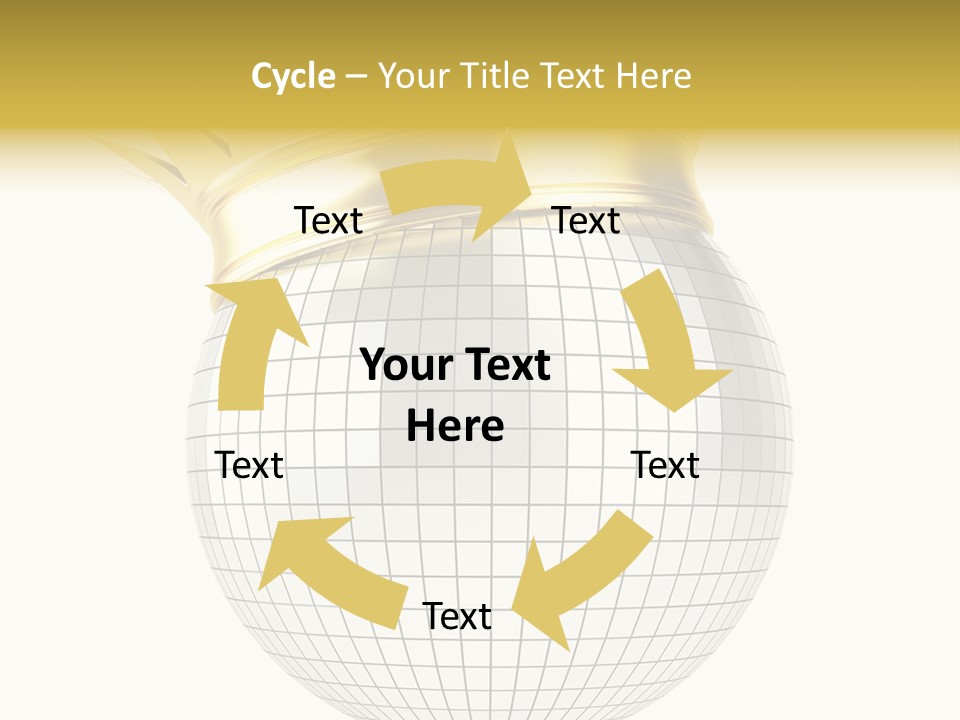 Elegant Disco Nightlife PowerPoint Template