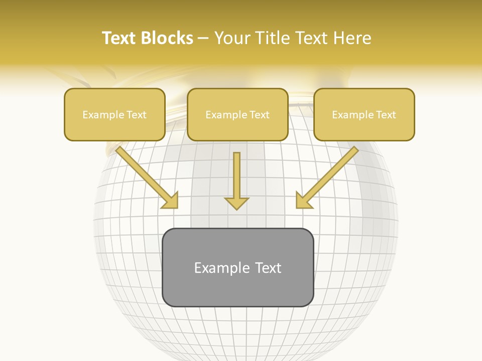 Elegant Disco Nightlife PowerPoint Template