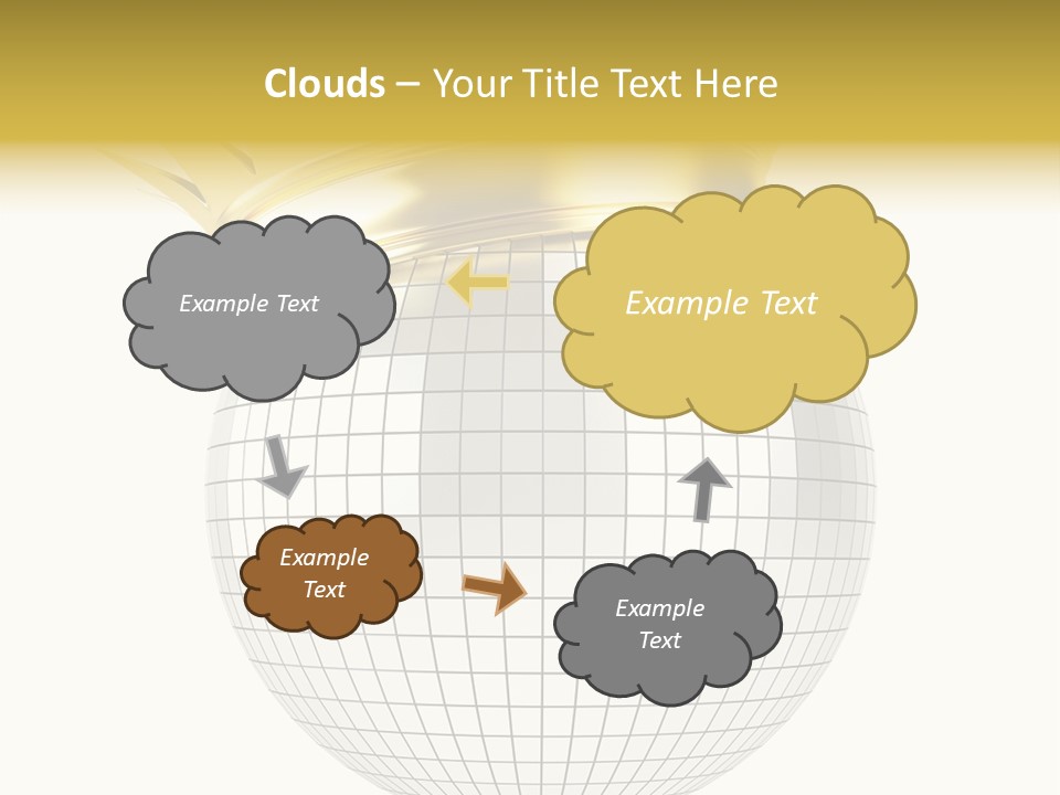 Elegant Disco Nightlife PowerPoint Template