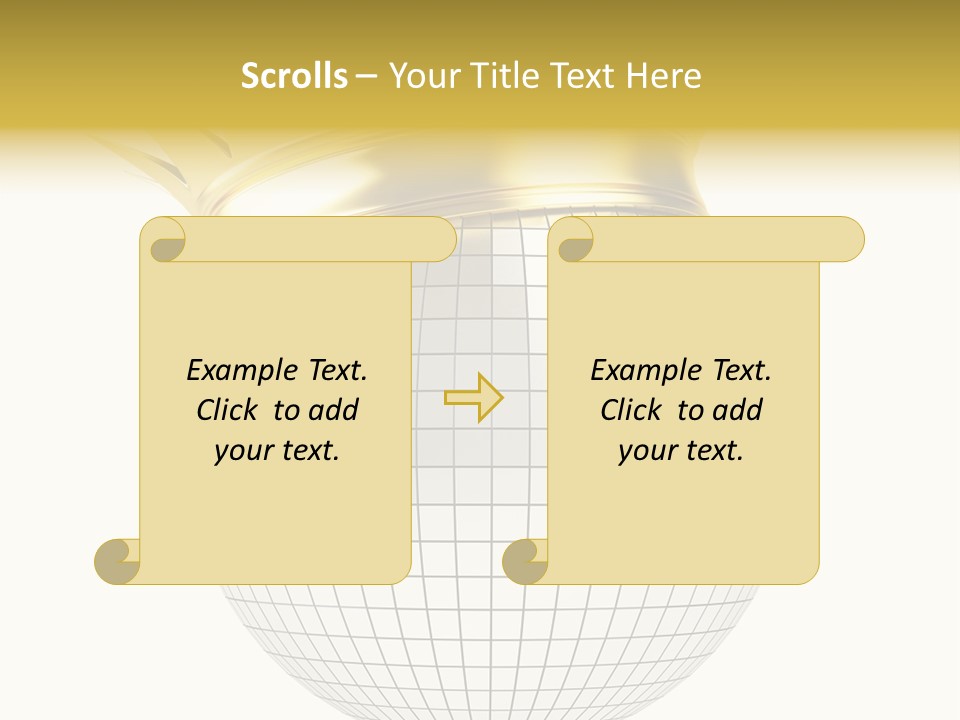 Elegant Disco Nightlife PowerPoint Template