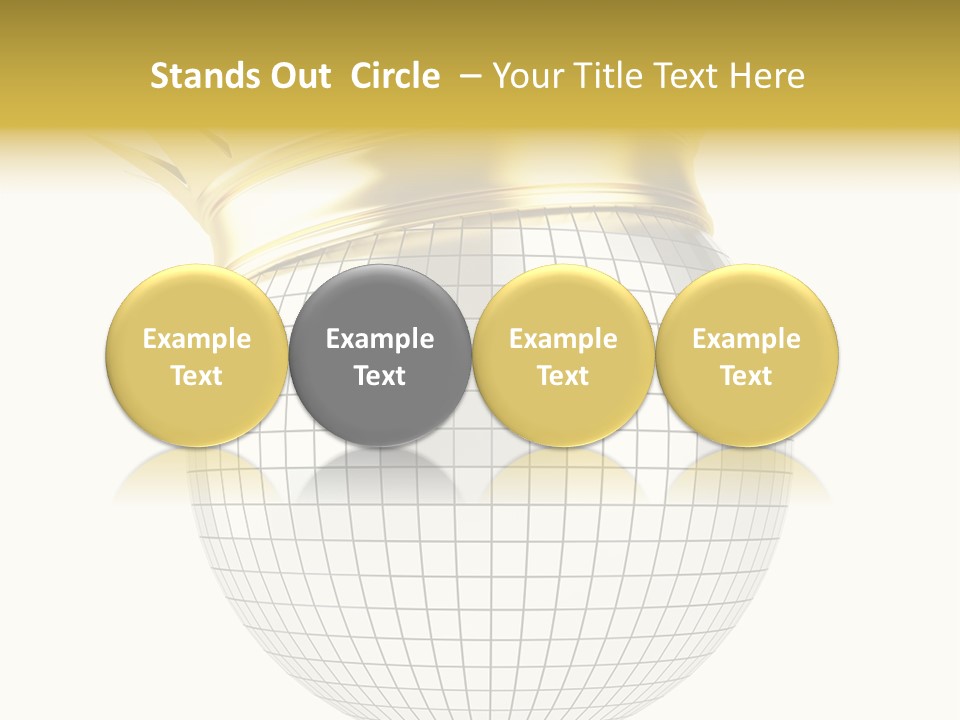 Elegant Disco Nightlife PowerPoint Template