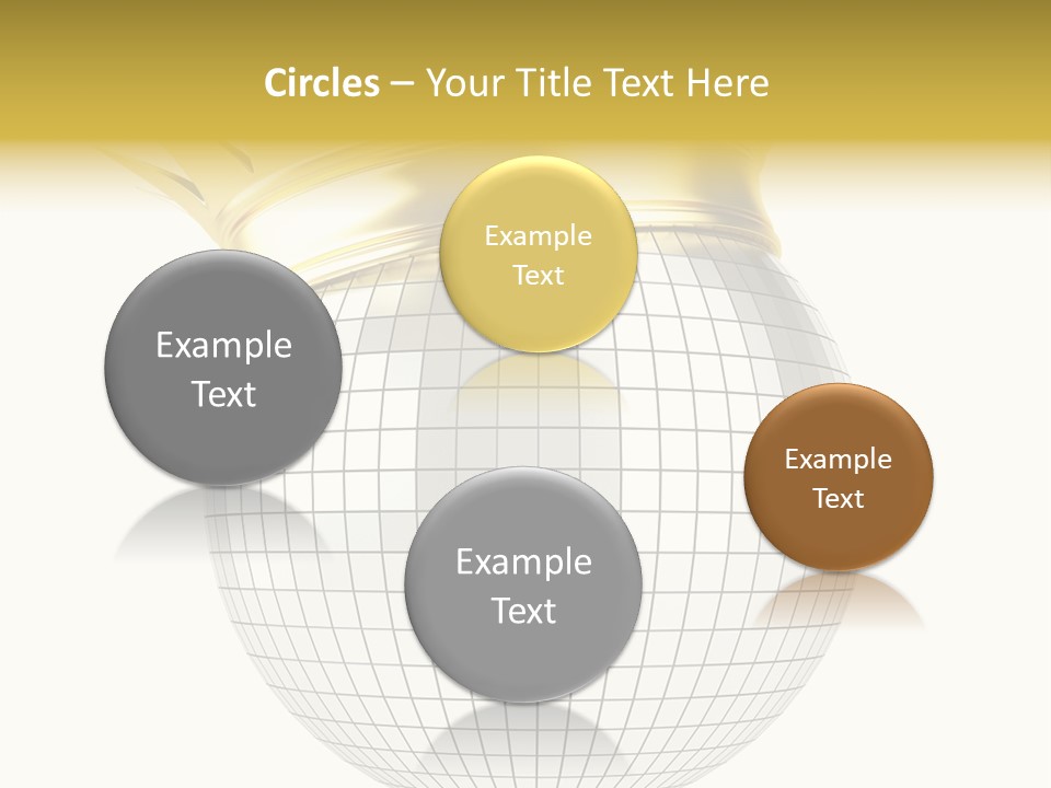 Elegant Disco Nightlife PowerPoint Template