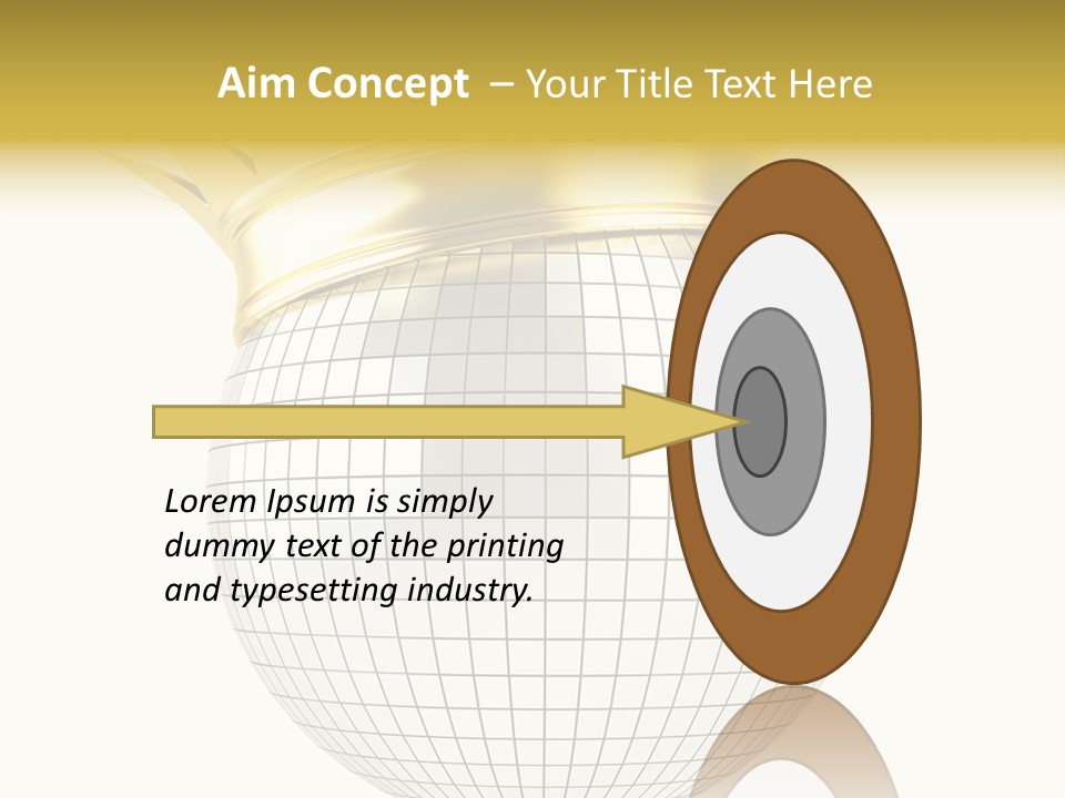 Elegant Disco Nightlife PowerPoint Template