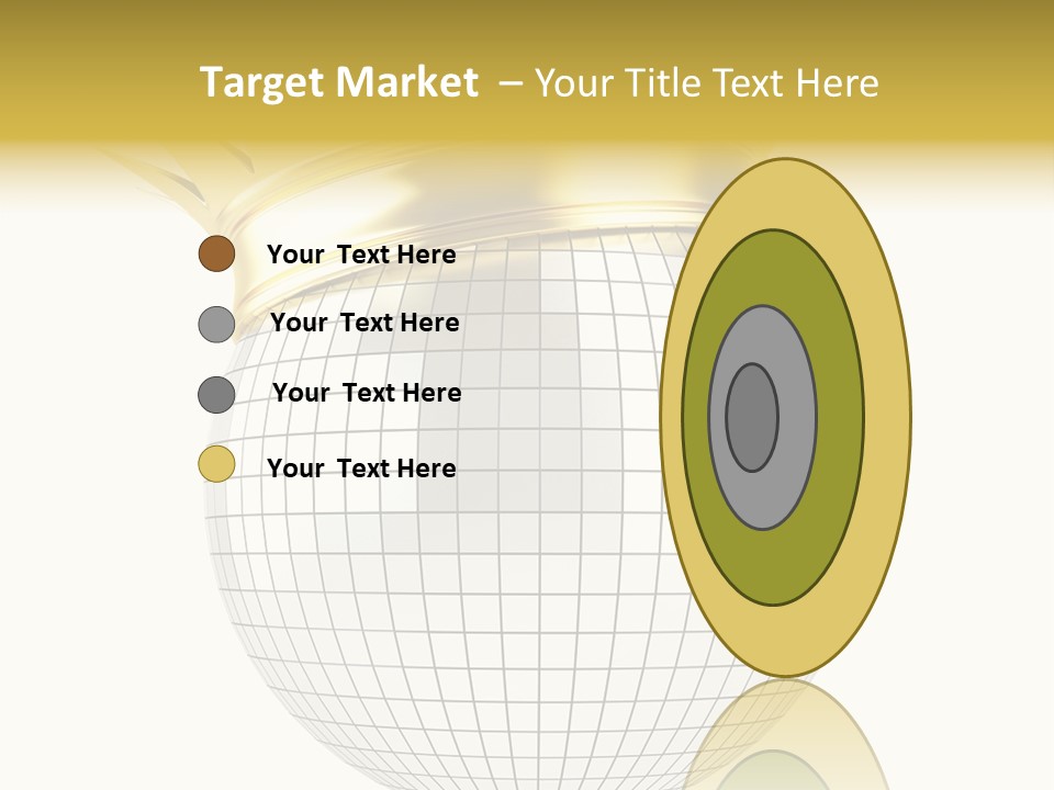 Elegant Disco Nightlife PowerPoint Template