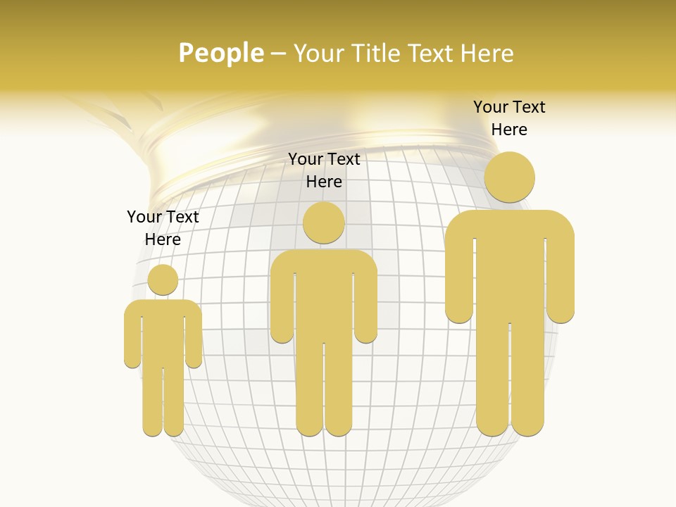 Elegant Disco Nightlife PowerPoint Template