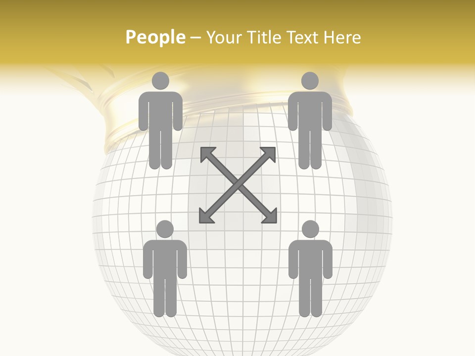 Elegant Disco Nightlife PowerPoint Template