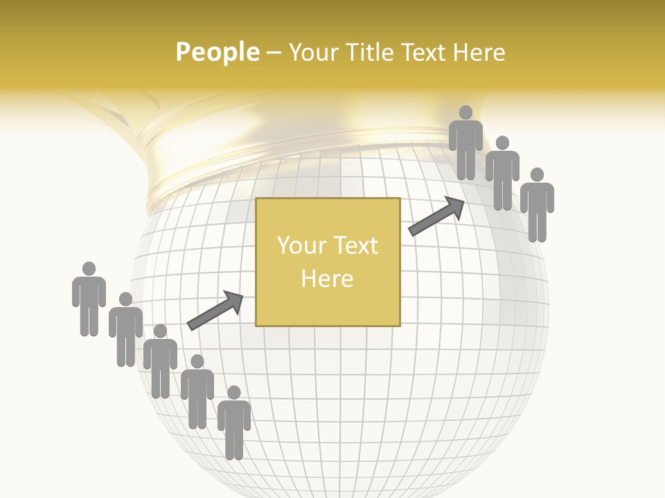 Elegant Disco Nightlife PowerPoint Template