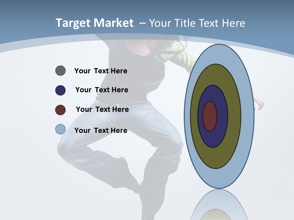 Sporty Aerobics Action PowerPoint Template