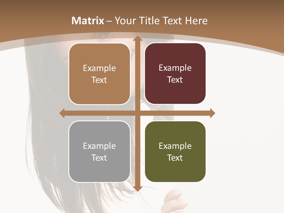 Over Isolated Smile PowerPoint Template