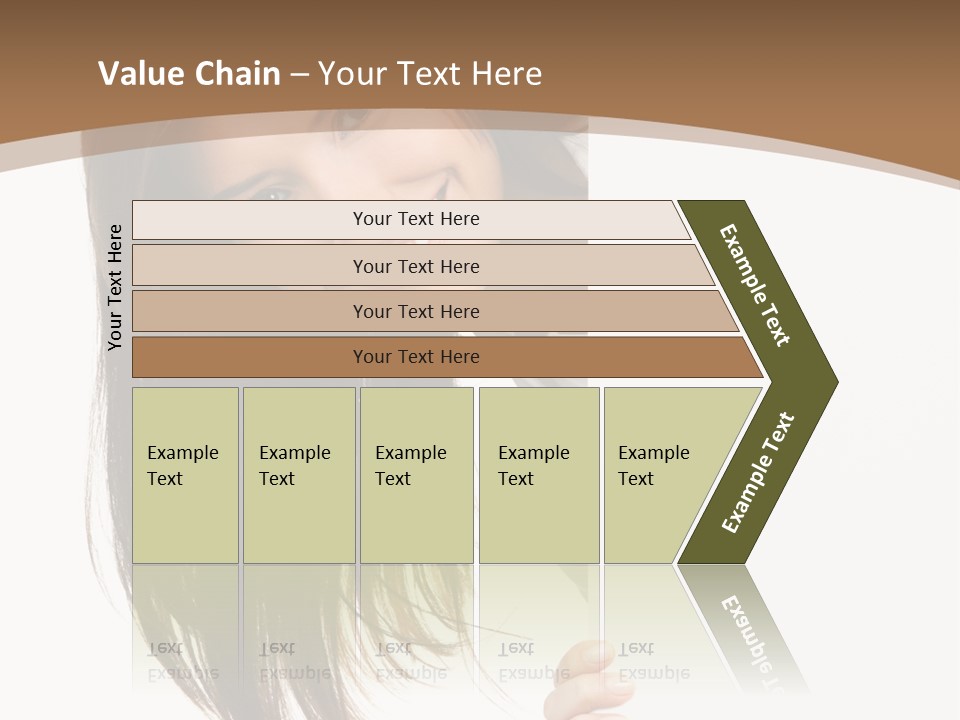 Over Isolated Smile PowerPoint Template