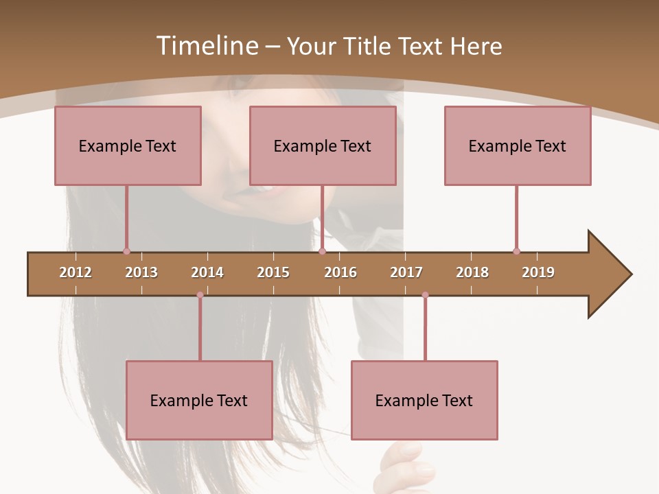 Over Isolated Smile PowerPoint Template