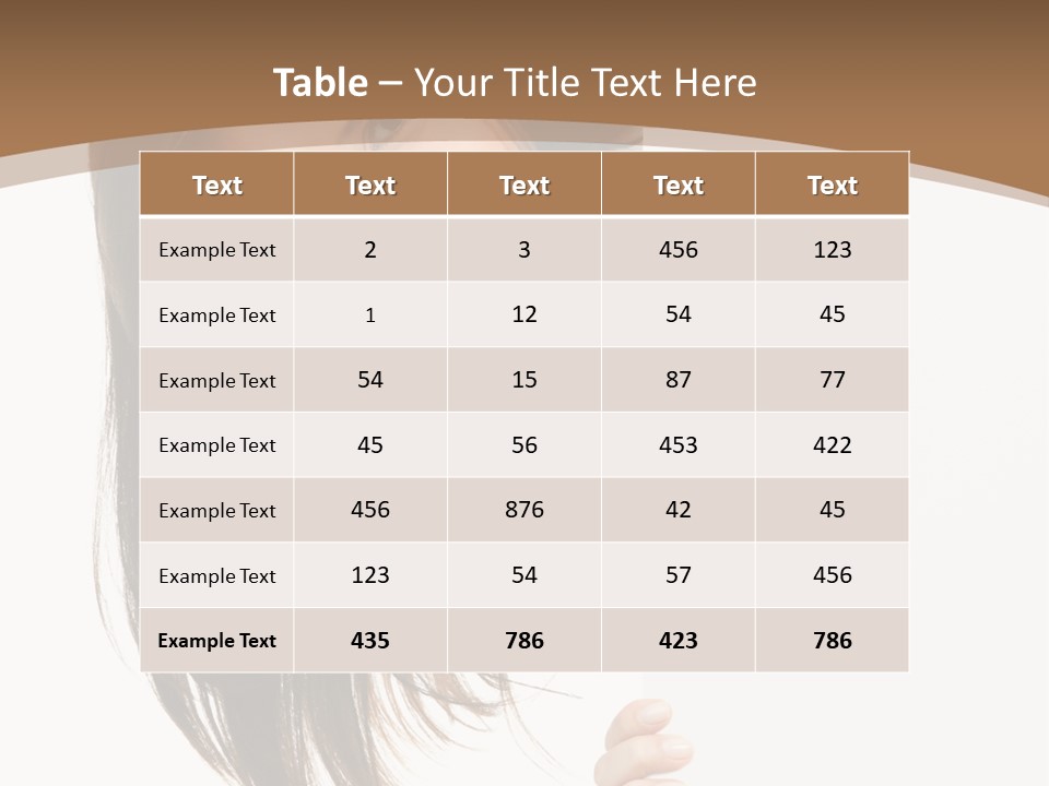 Over Isolated Smile PowerPoint Template
