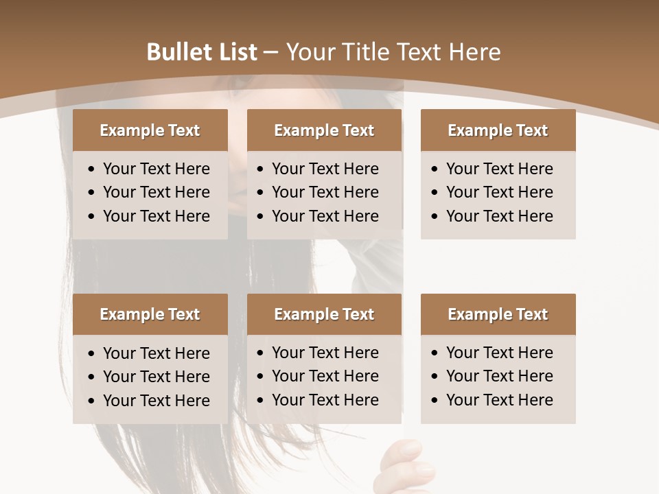 Over Isolated Smile PowerPoint Template