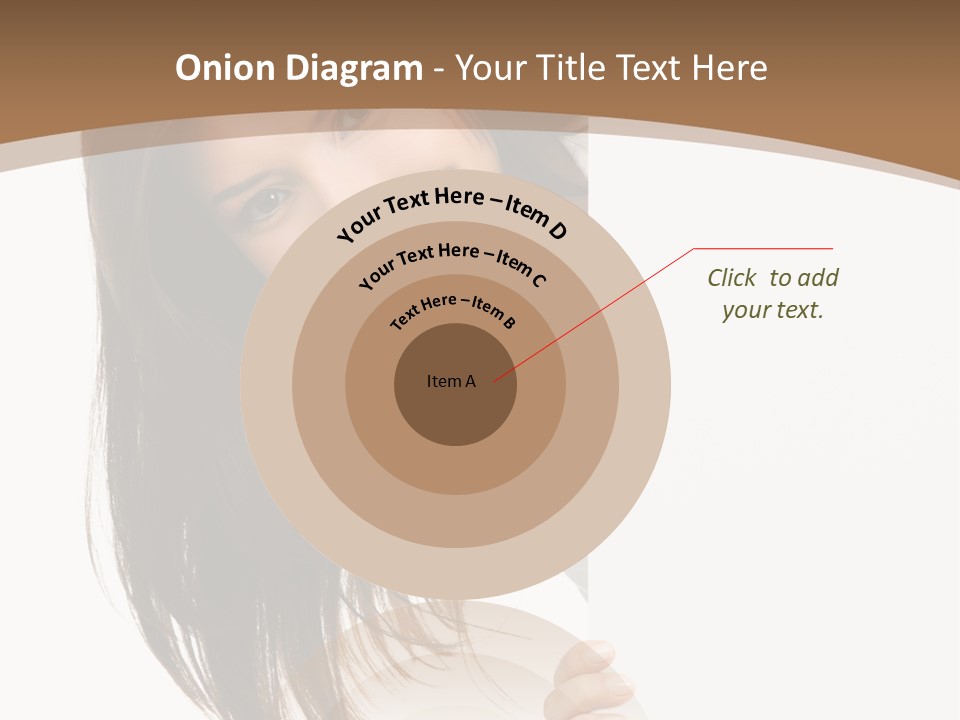 Over Isolated Smile PowerPoint Template