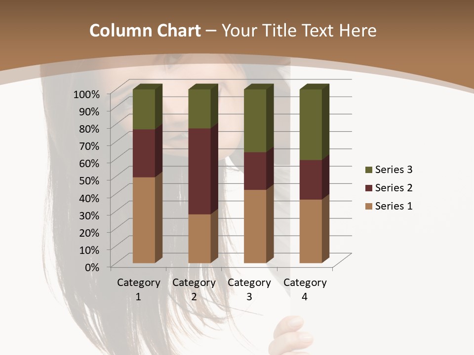 Over Isolated Smile PowerPoint Template