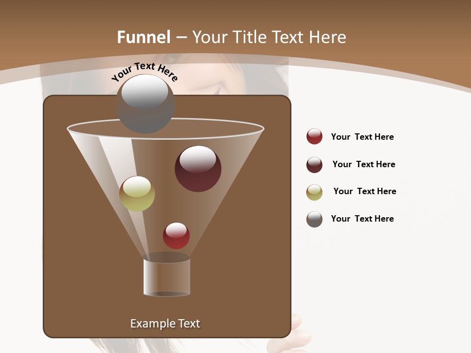 Over Isolated Smile PowerPoint Template
