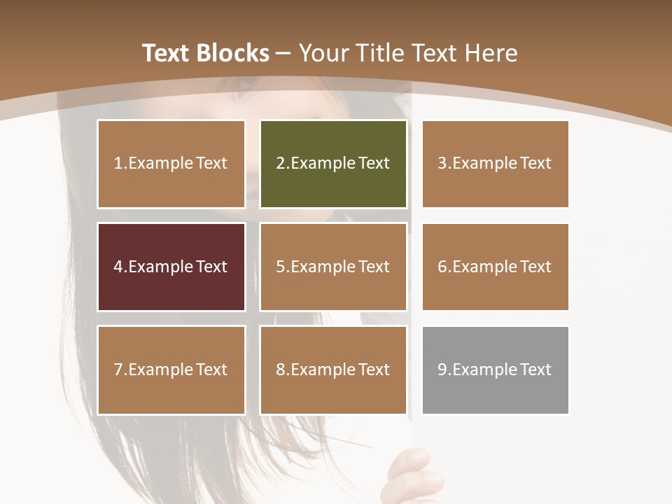 Over Isolated Smile PowerPoint Template