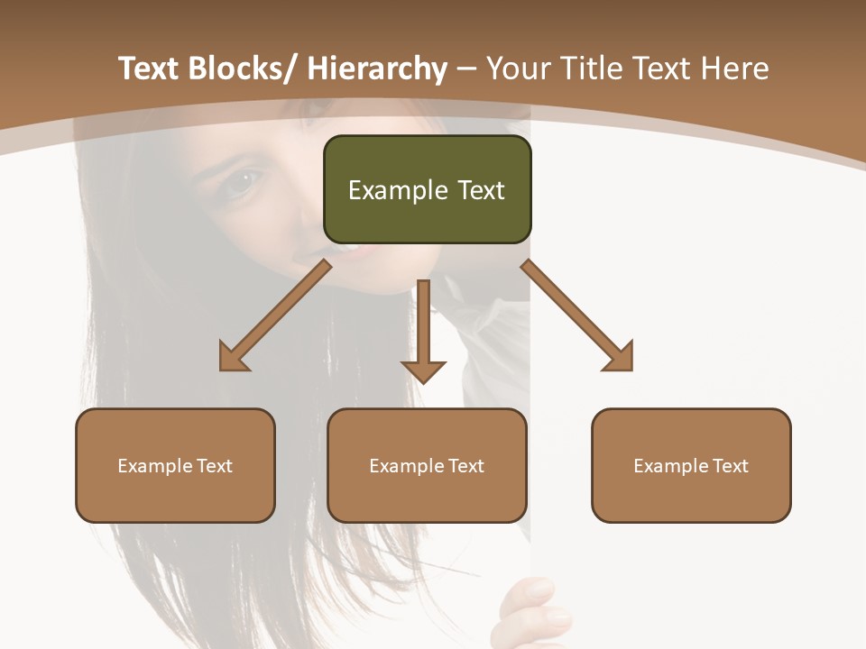 Over Isolated Smile PowerPoint Template