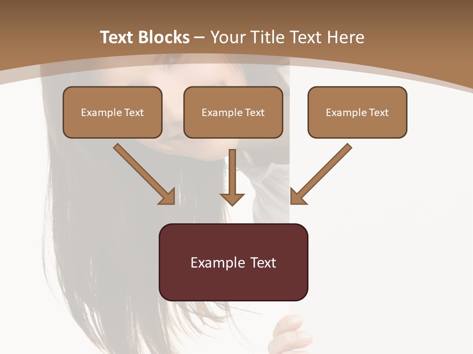 Over Isolated Smile PowerPoint Template
