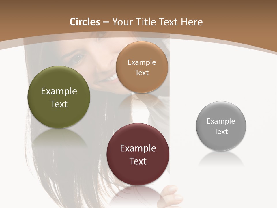 Over Isolated Smile PowerPoint Template