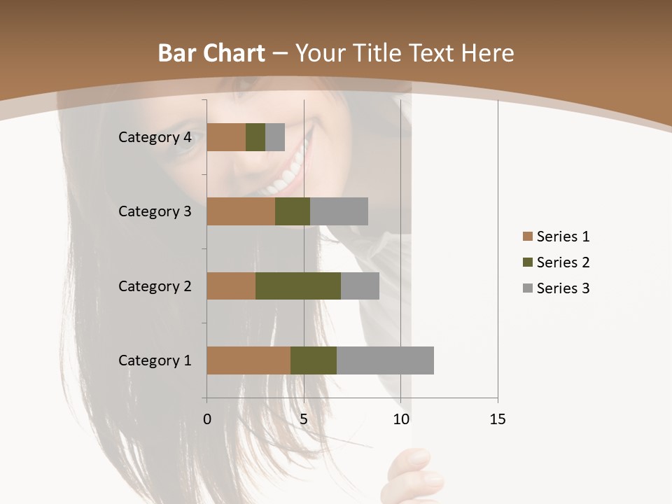 Over Isolated Smile PowerPoint Template
