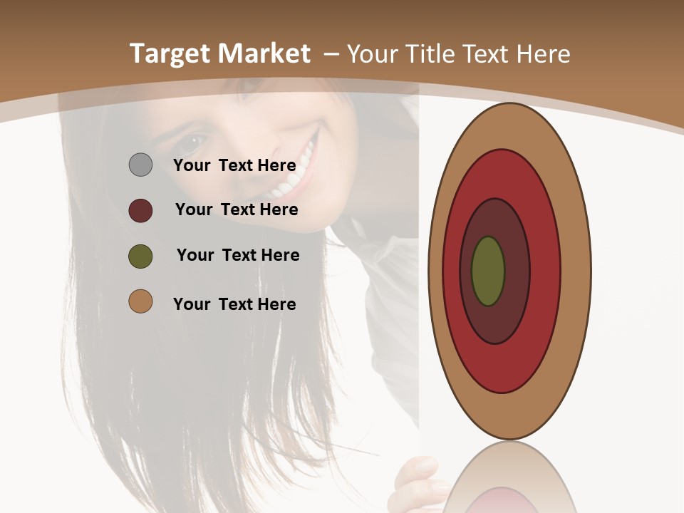 Over Isolated Smile PowerPoint Template