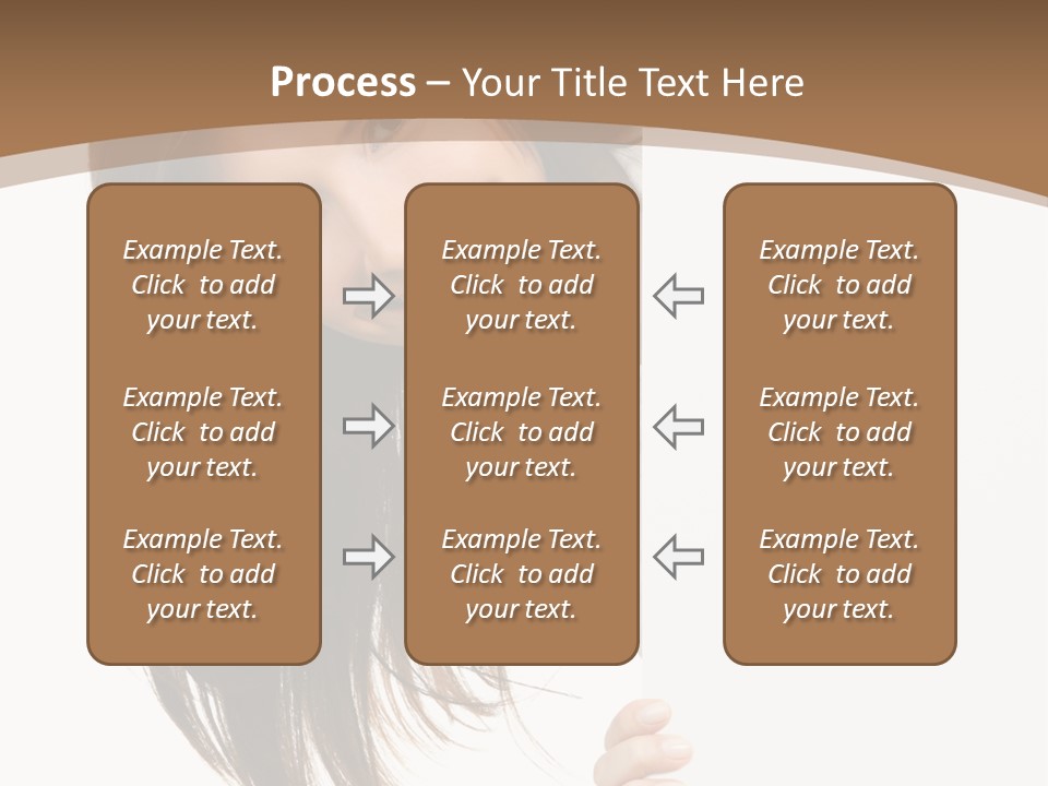 Over Isolated Smile PowerPoint Template