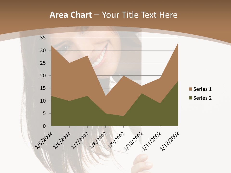 Over Isolated Smile PowerPoint Template