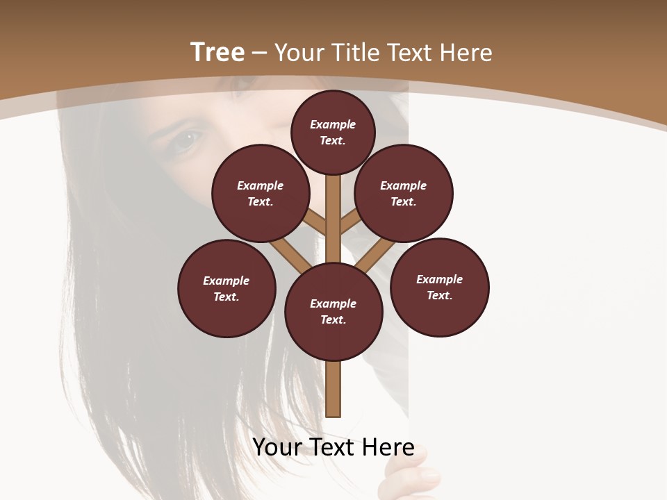 Over Isolated Smile PowerPoint Template