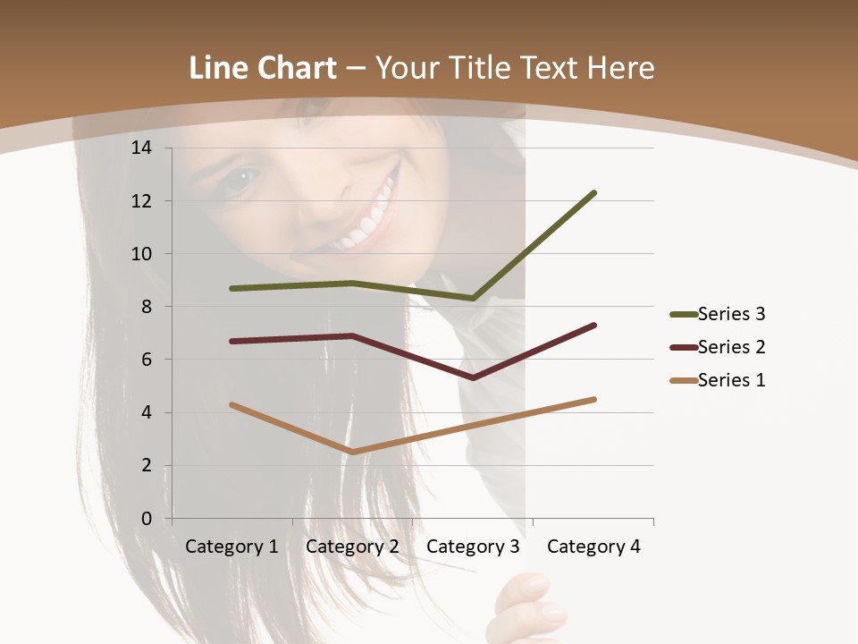 Over Isolated Smile PowerPoint Template
