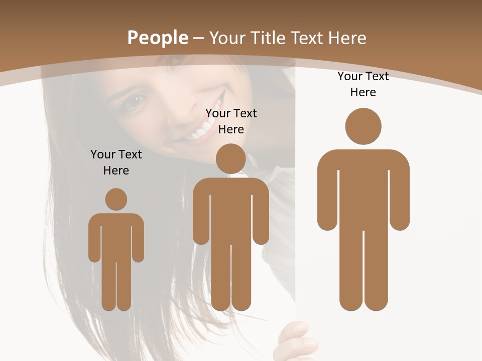 Over Isolated Smile PowerPoint Template