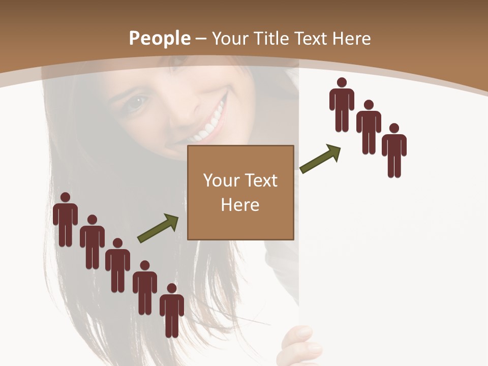 Over Isolated Smile PowerPoint Template