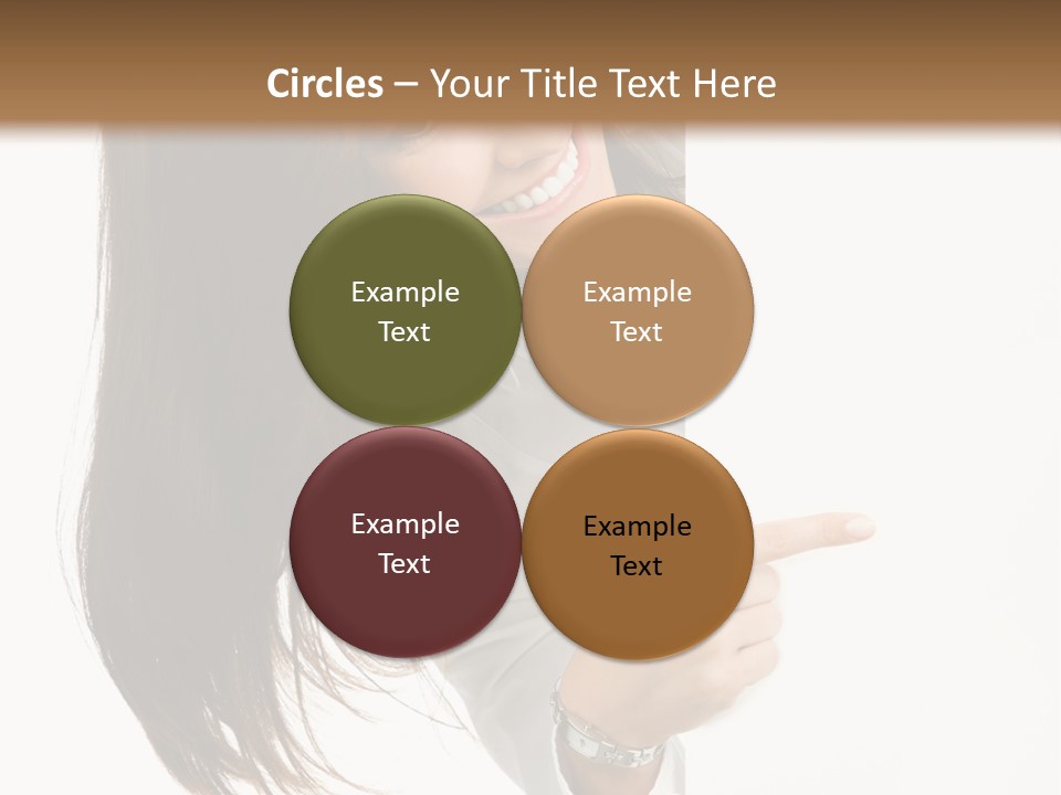 Cutout Employee Isolated PowerPoint Template