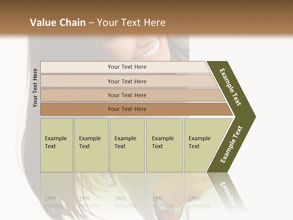 Cutout Employee Isolated PowerPoint Template