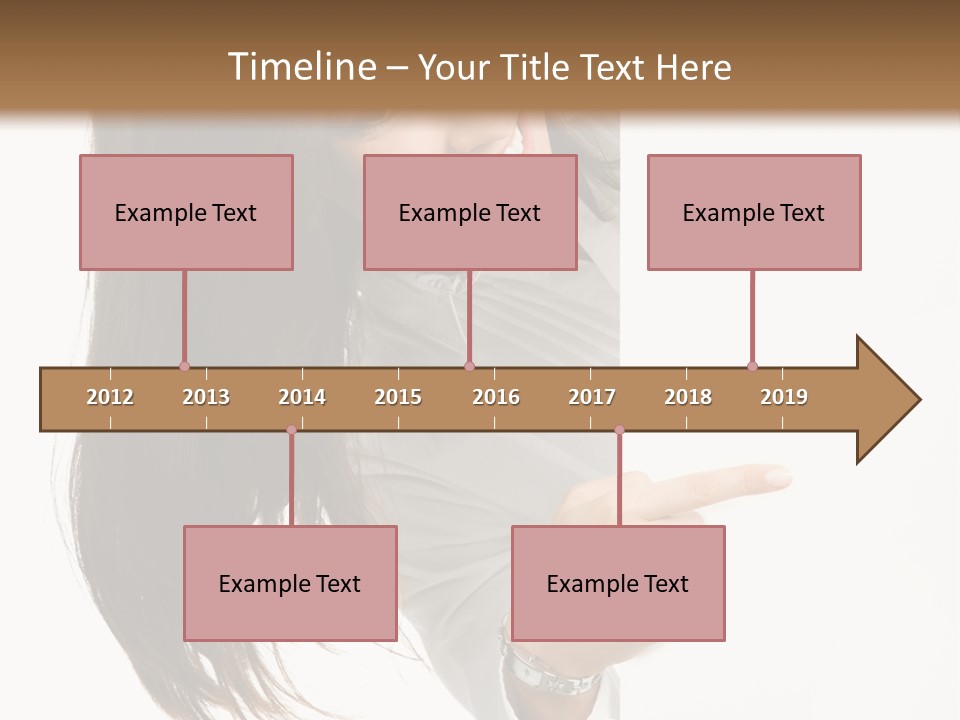 Cutout Employee Isolated PowerPoint Template