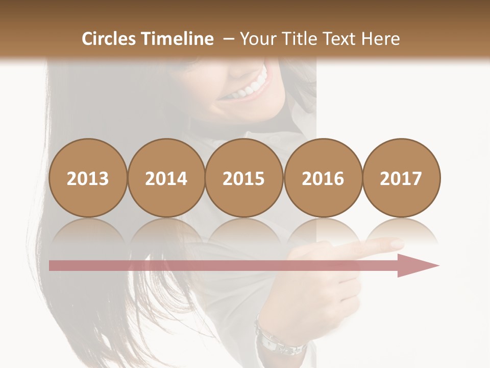 Cutout Employee Isolated PowerPoint Template