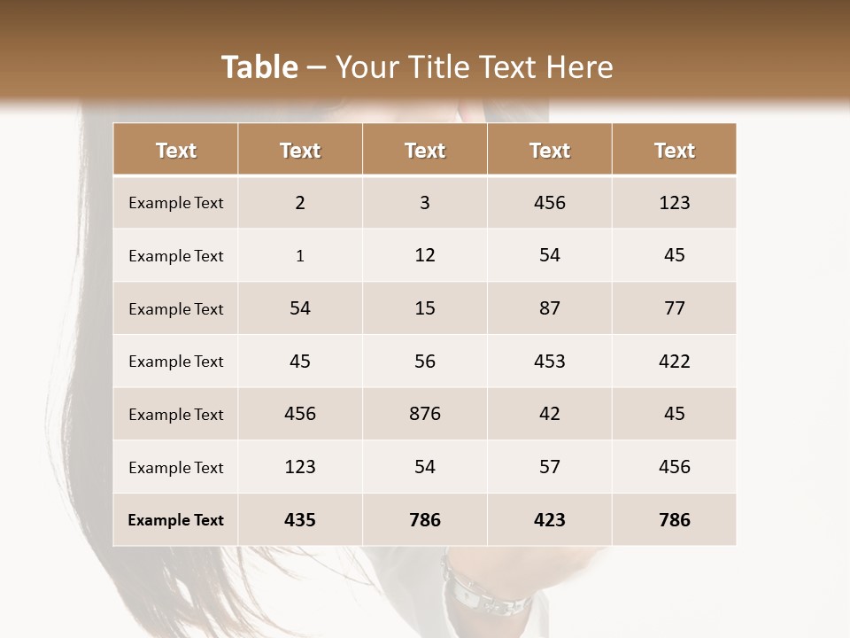 Cutout Employee Isolated PowerPoint Template