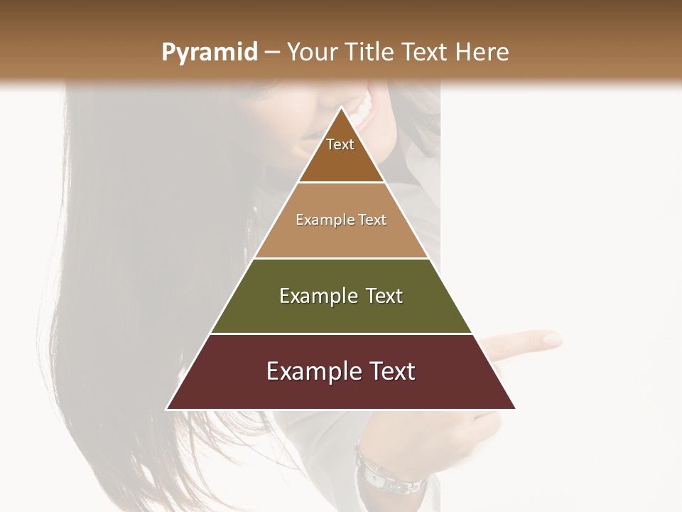 Cutout Employee Isolated PowerPoint Template