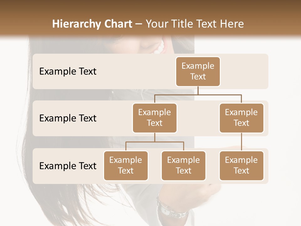 Cutout Employee Isolated PowerPoint Template
