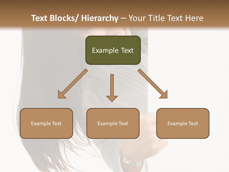 Cutout Employee Isolated PowerPoint Template