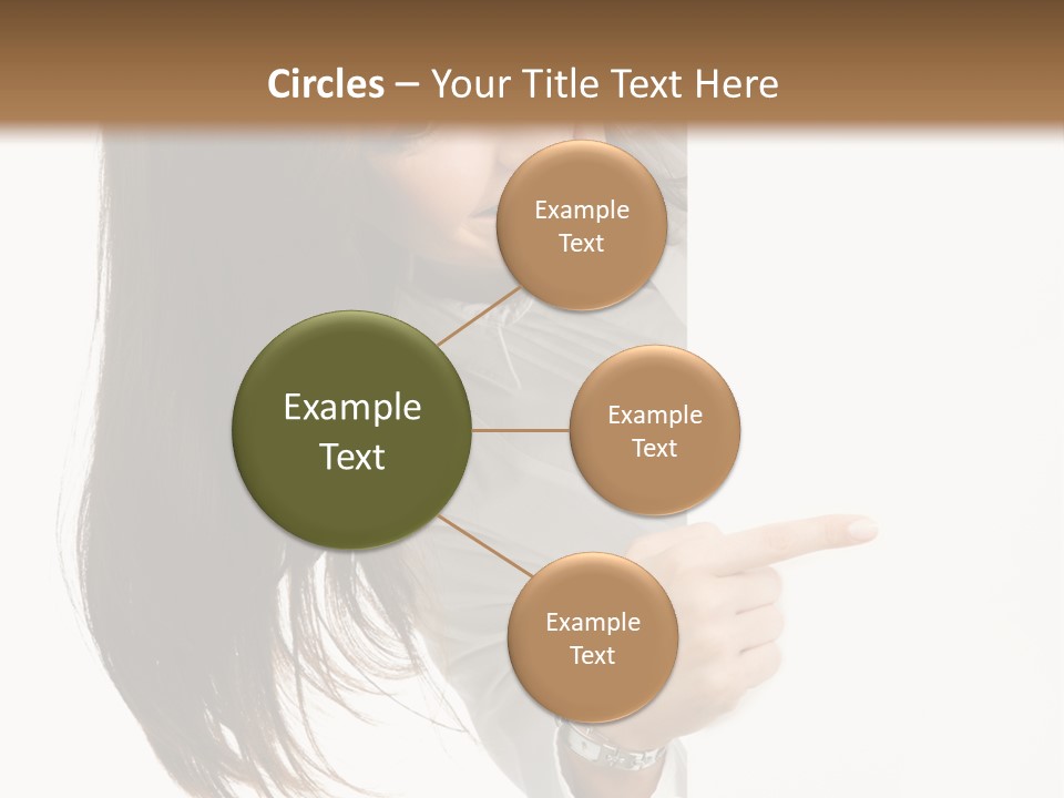 Cutout Employee Isolated PowerPoint Template