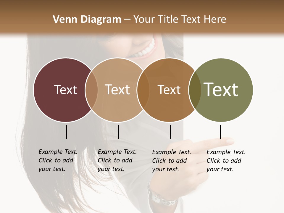 Cutout Employee Isolated PowerPoint Template